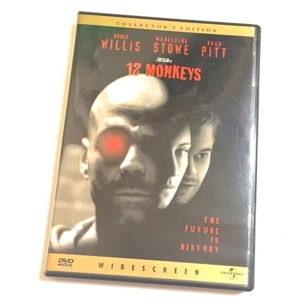 3 For $13! 12 MONKEYS Collector’s Edition - Bruce Willis & Brad Pitt - DVD